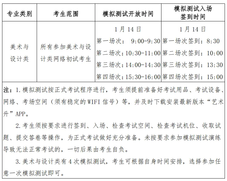 湖北美术学院2026年普通本科招生美术与设计类专业校考网络初试考试安排 湖北美术学院2026年普通本科招生美术与设计类专业校考网络初试考试安排