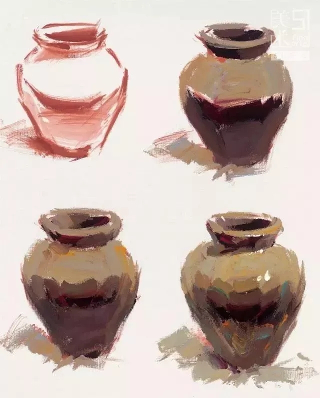 美术高考中色彩陶罐和花瓶需要注意些什么